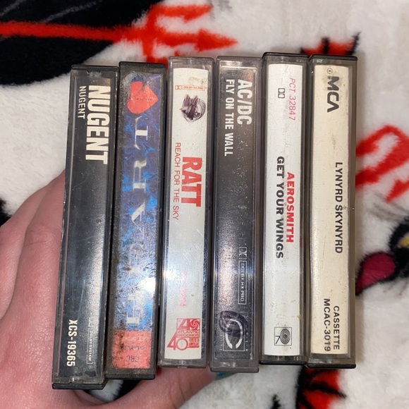 Vintage Rock Cassette Tapes - Picture 5 of 5